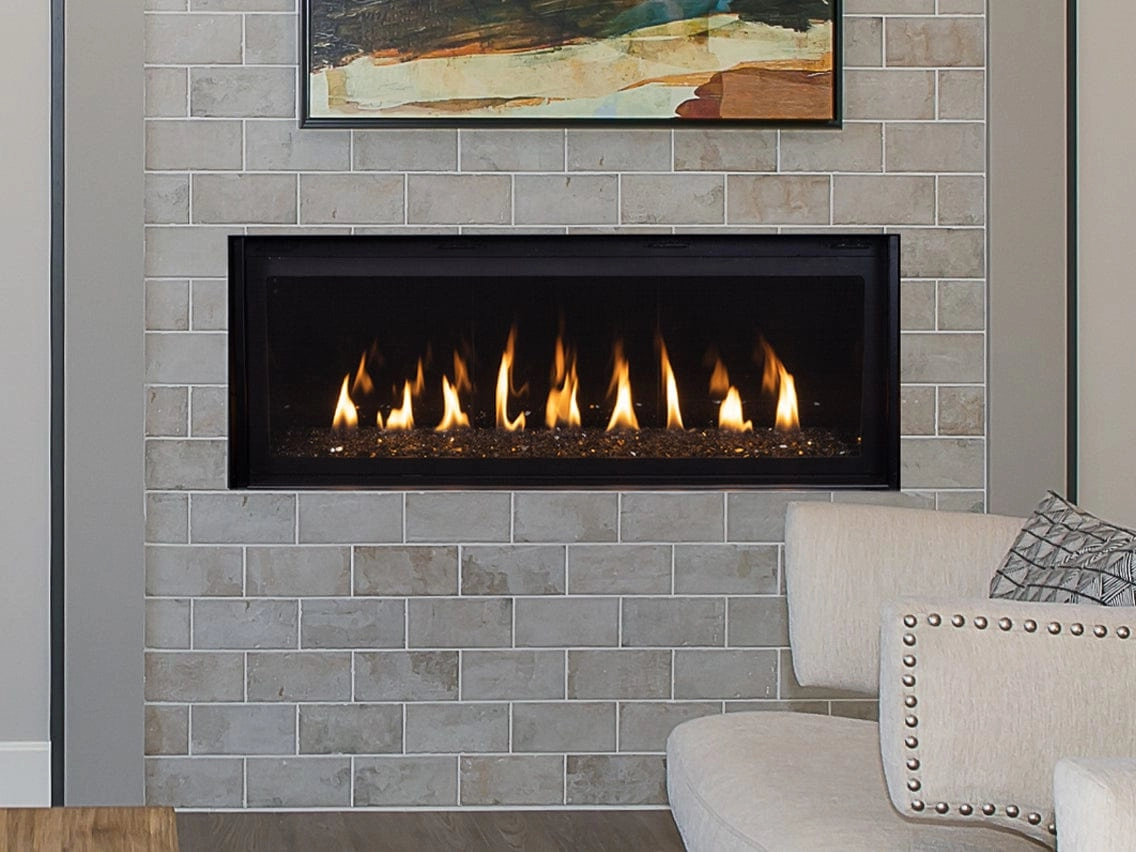 Astria 48 inch Allume Linear Contemporary Direct Vent Fireplace ALLUME48TEN