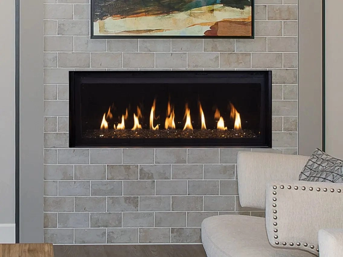 Astria 72 inch Allume Linear Contemporary Direct Vent Fireplace ALLUME72TEN