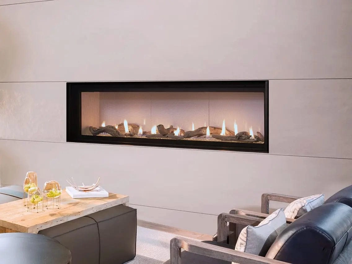 Astria Allume 84 inch DLX Linear Direct Vent Gas Fireplace ALLUMEDLX84TEN