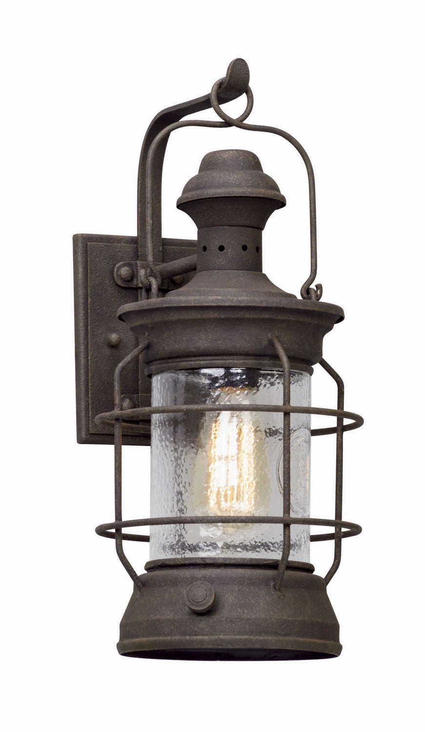 Atkins One Light Wall Lantern Heritage BronzeOutdoor wall sconces with motion sensor