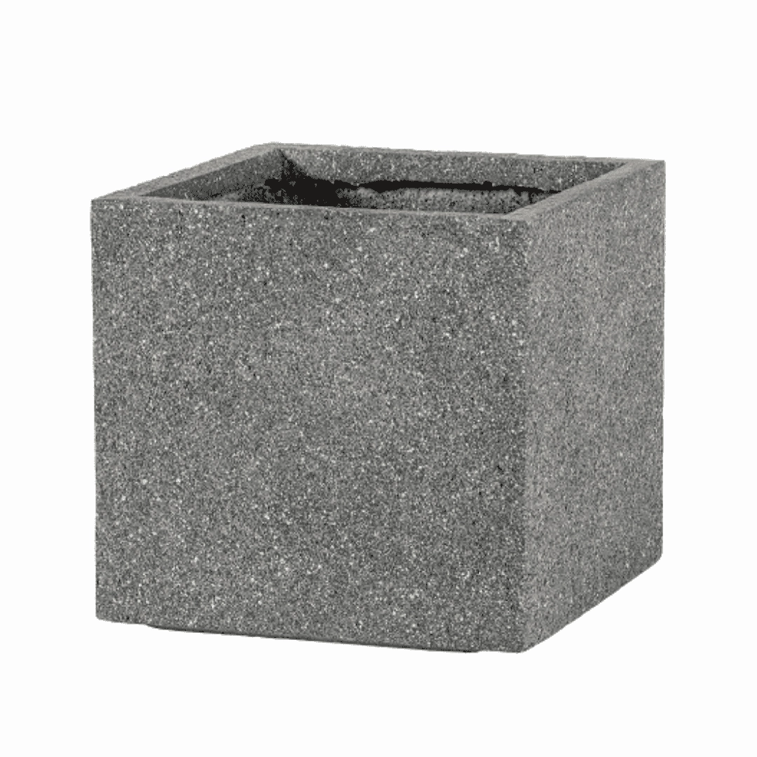 Atlanta Cube Grey hanging garden planters for small spaces