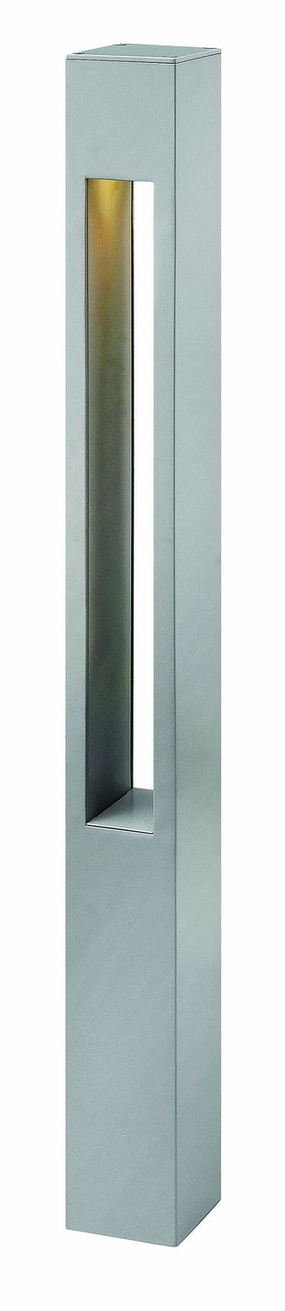 Atlantis LED Landscape Bollard TitaniumDecorative outdoor post lights