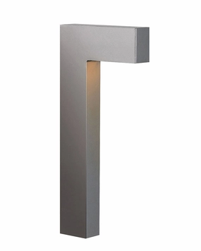 Atlantis LED Path Light HematiteDecorative outdoor post lights