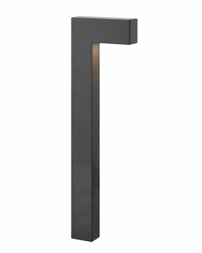 Atlantis LED Path Light Satin BlackDecorative outdoor post lights