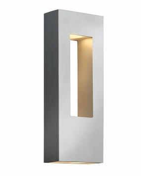 Atlantis LED Wall Mount TitaniumOutdoor wall sconces with motion sensor