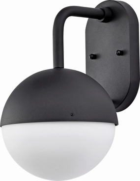 Atmosphere LED Wall Lantern Matte BlackOutdoor wall sconces with motion sensor