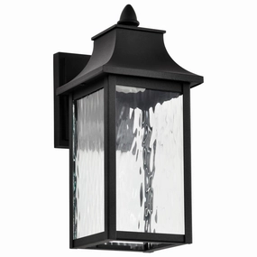 Austen LED Wall Sconce Matte BlackOutdoor wall sconces with motion sensor