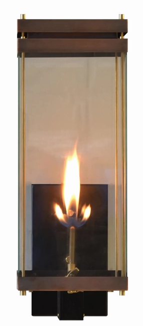 Austin 24" Natural Gas Pre-Lit Outdoor Wall SconceOutdoor wall sconces with motion sensor