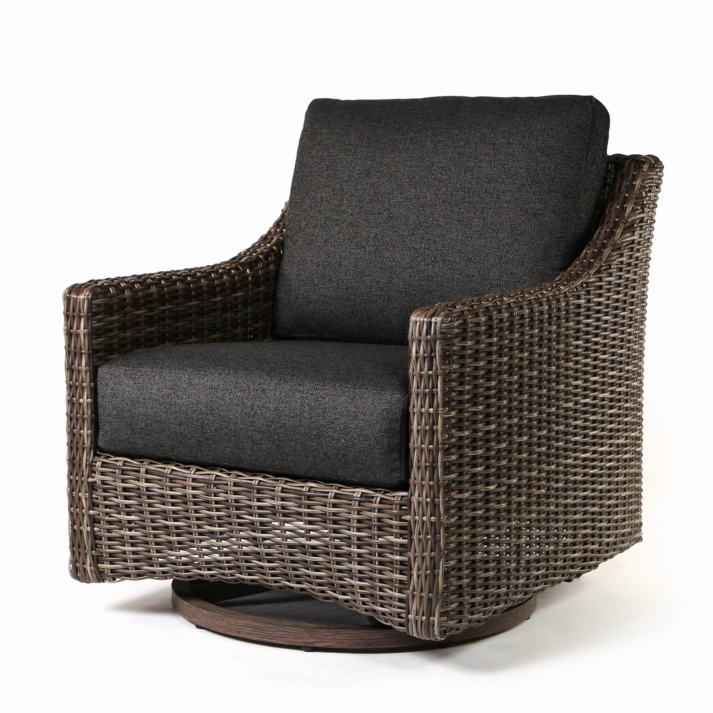 Avallon Club Swivel Gliderwaterproof wicker balcony furniture