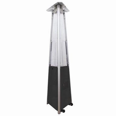 AZ Patio Heaters Hiland Tall Commercial Triangle Glass Tube Heaterweatherproof outdoor heater