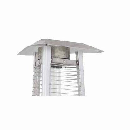 AZ Patio Heaters Hiland Tall Commercial Triangle Glass Tube Heater