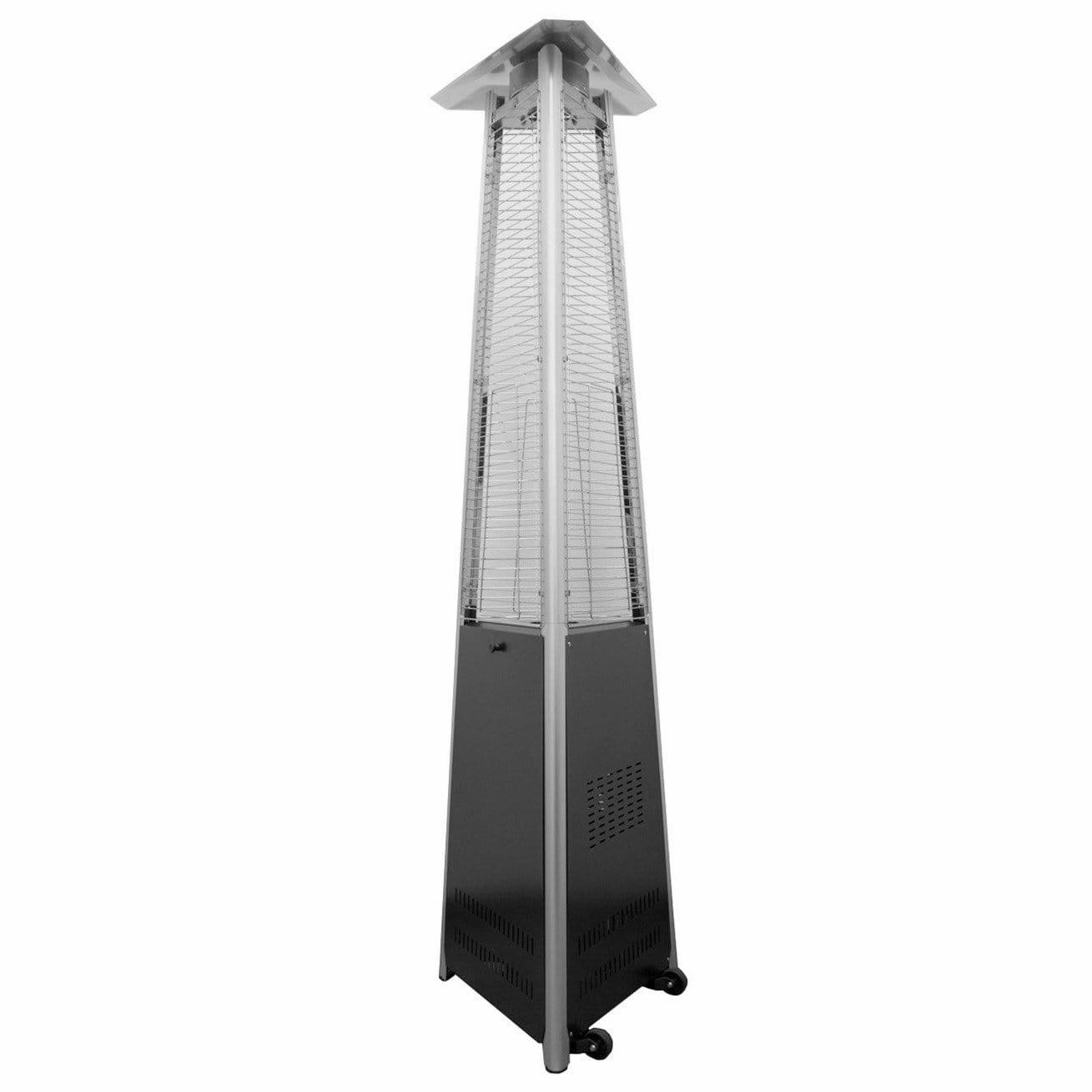 AZ Patio Heaters Hiland Tall Commercial Triangle Glass Tube Heater