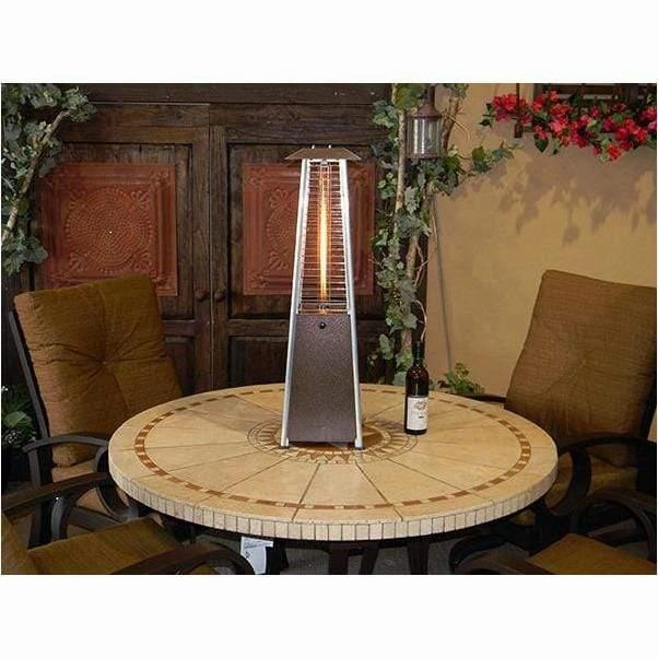 AZ Patio Heaters Tabletop Quartz Glass Tube Heater