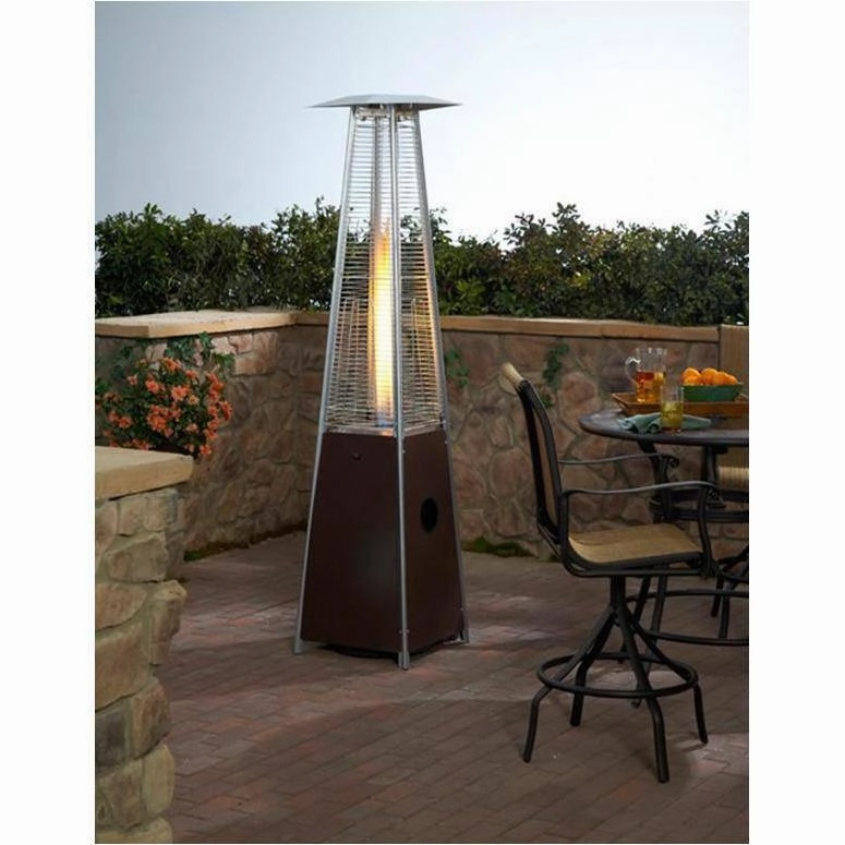 AZ Patio Heaters Tall Quartz Glass Tube Heater