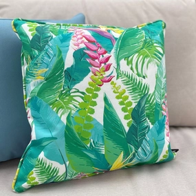 B Cushion Floral Jungleoutdoor garden decorative ornaments