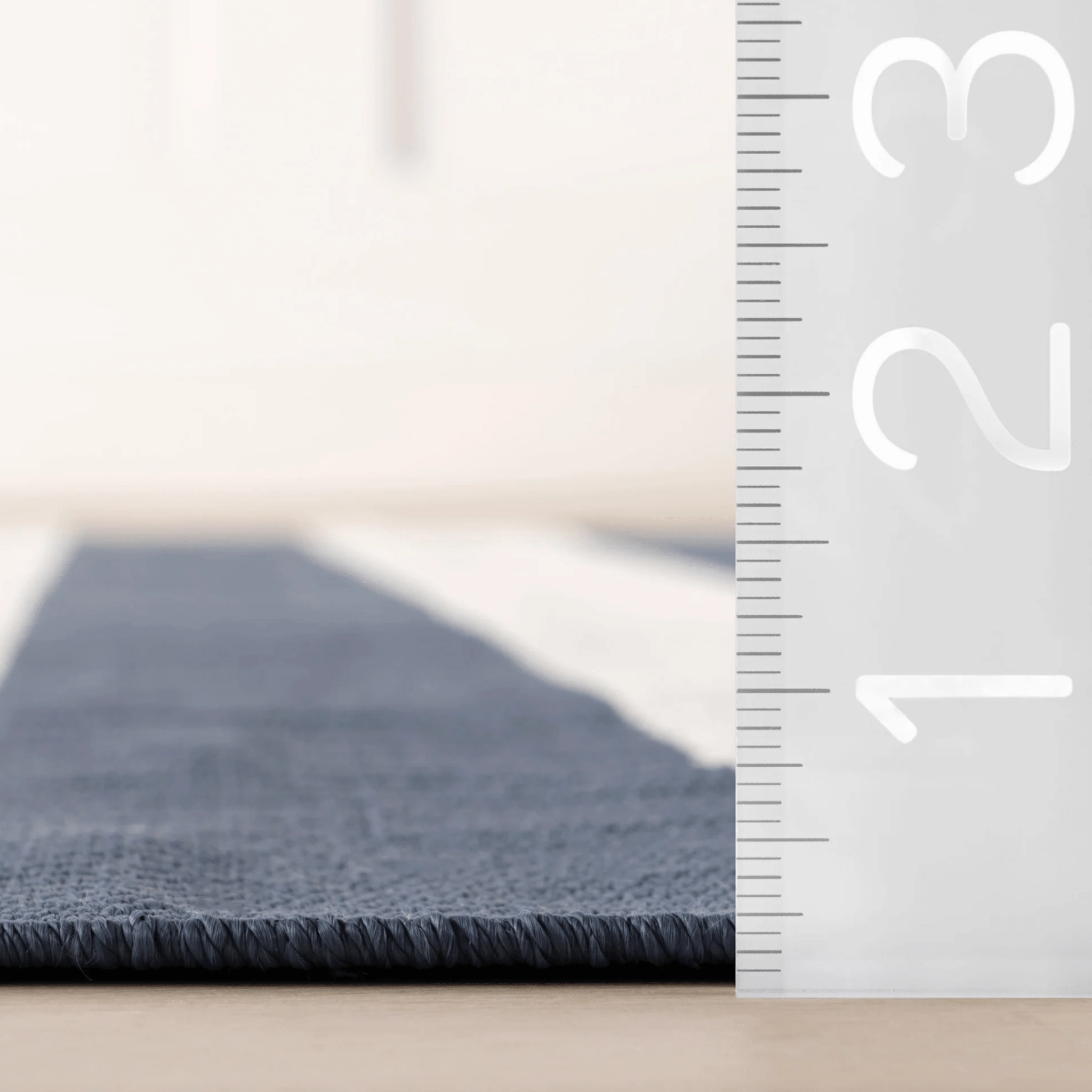 Banks Stripe Handwoven Indoor/Outdoor Rug - Navy