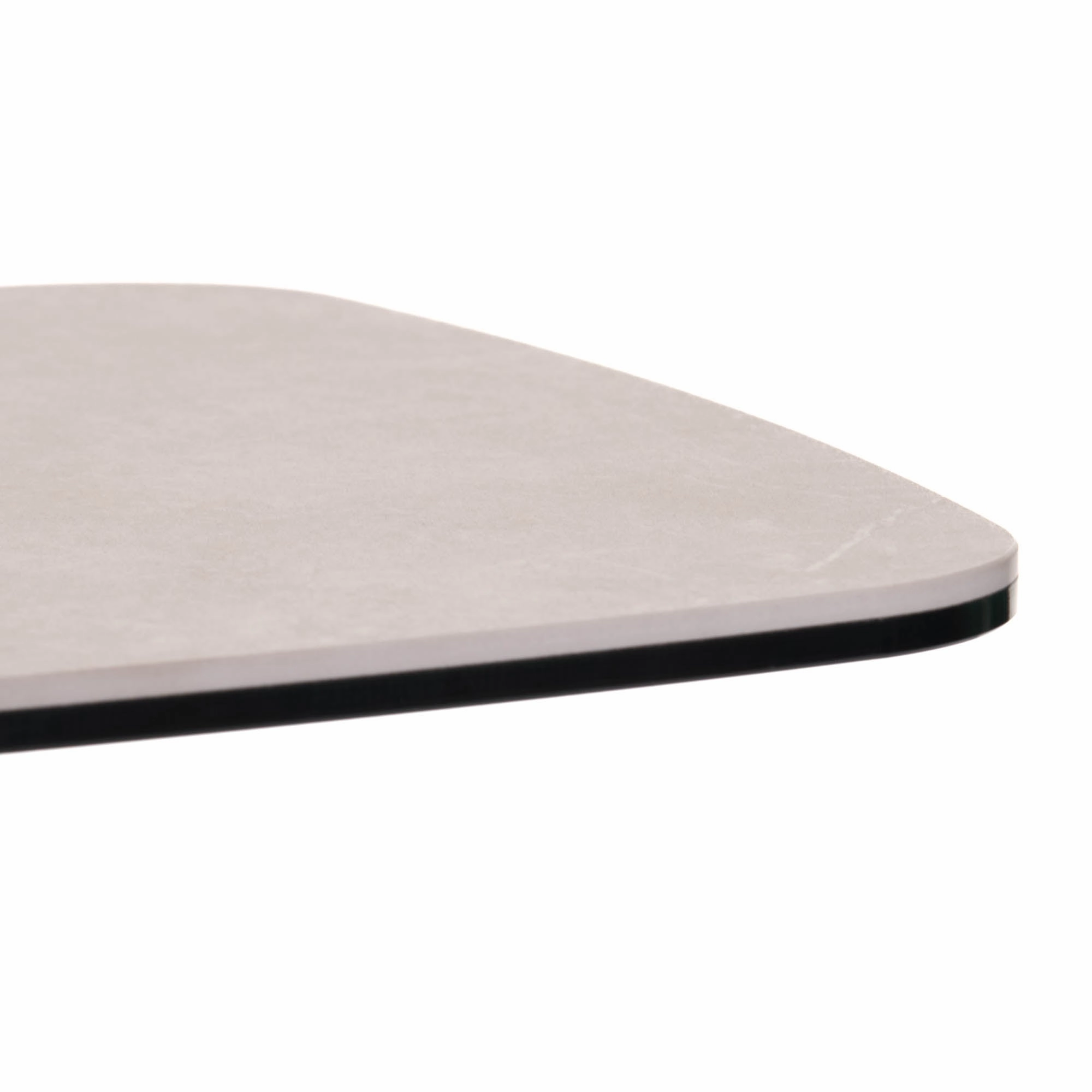 Bari - Lamp Table With Beige Ceramic Top