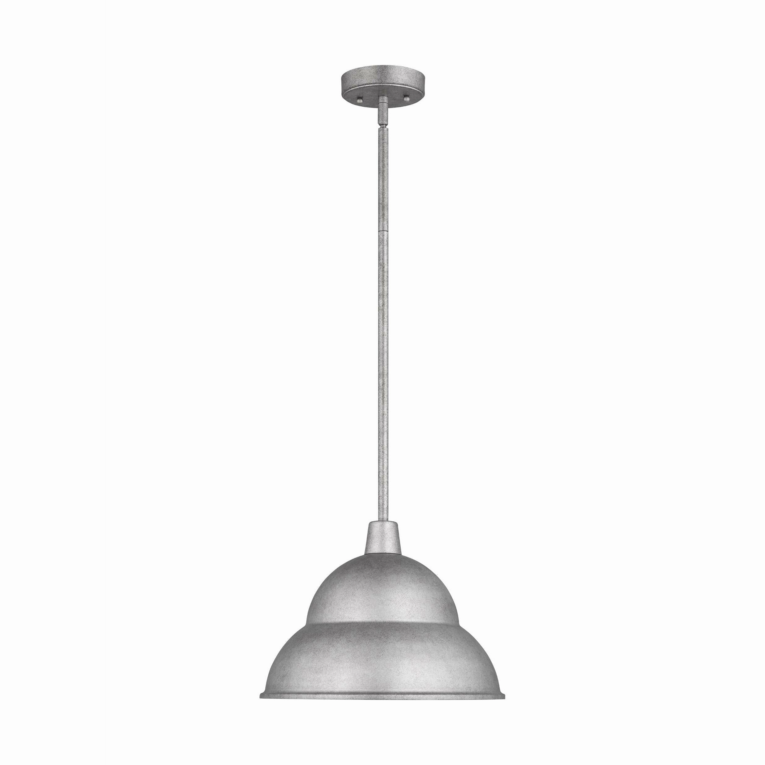 Barn Light 1-Light Outdoor Pendant (with Bulb)