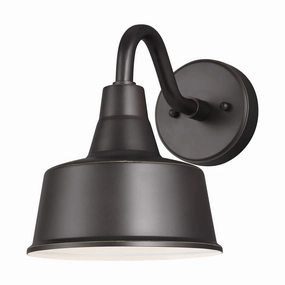 Barn Light LED Outdoor Wall Lantern Antique BronzeOutdoor wall sconces with motion sensor
