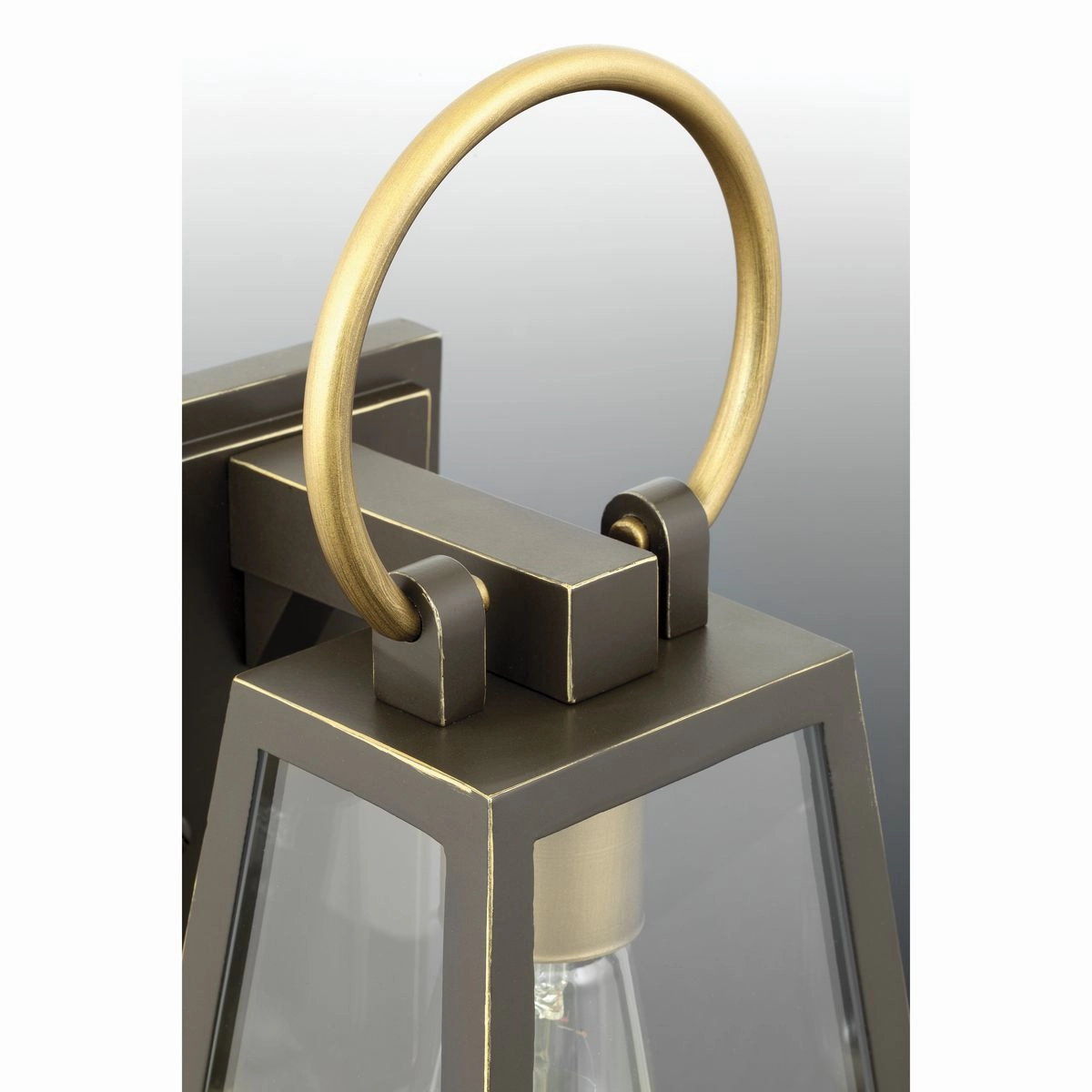 Barnett One Light Wall Lantern Antique Bronze