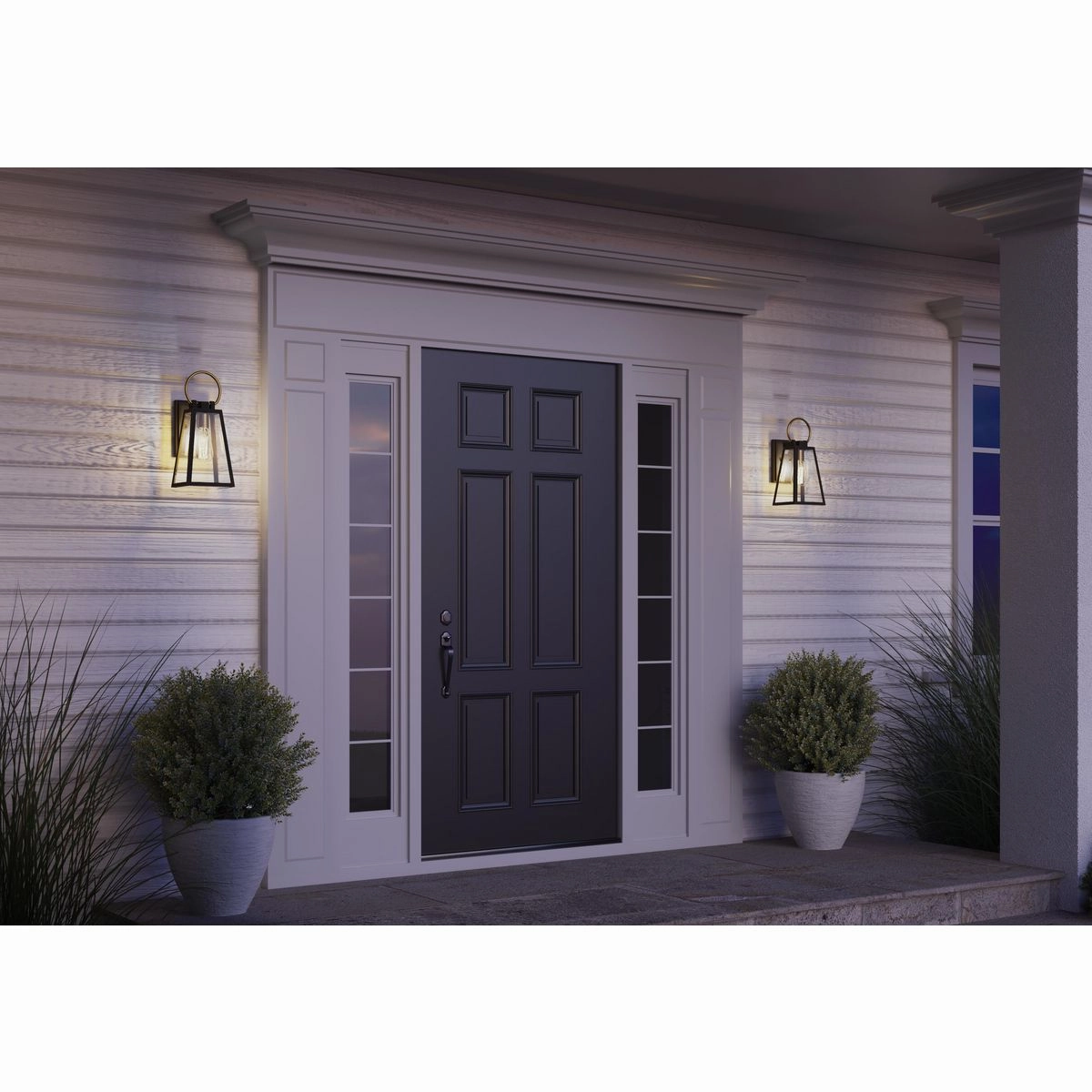 Barnett One Light Wall Lantern Antique Bronze