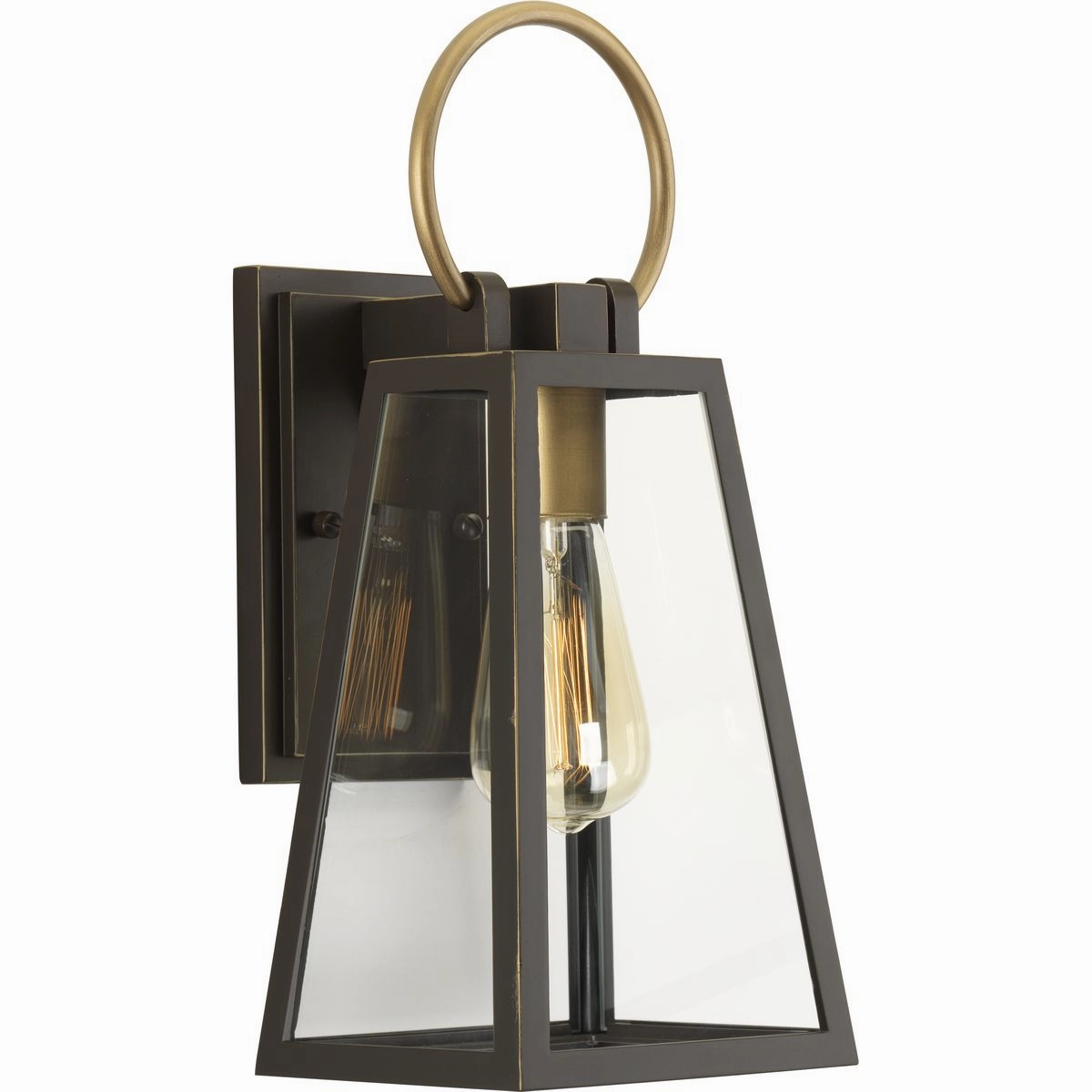 Barnett One Light Wall Lantern Antique Bronze