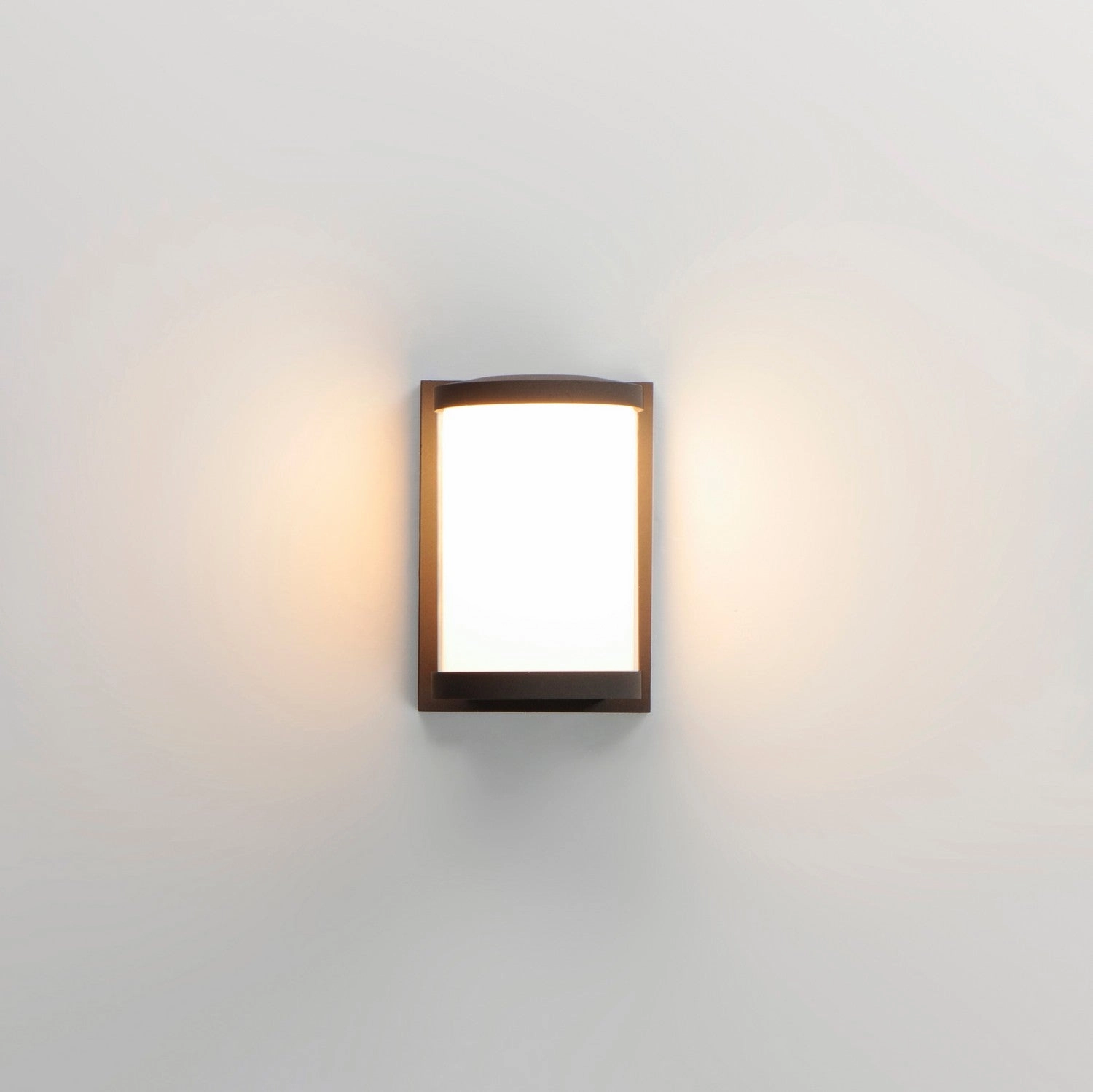 Barrel LED Outdoor Wall Sconce Black