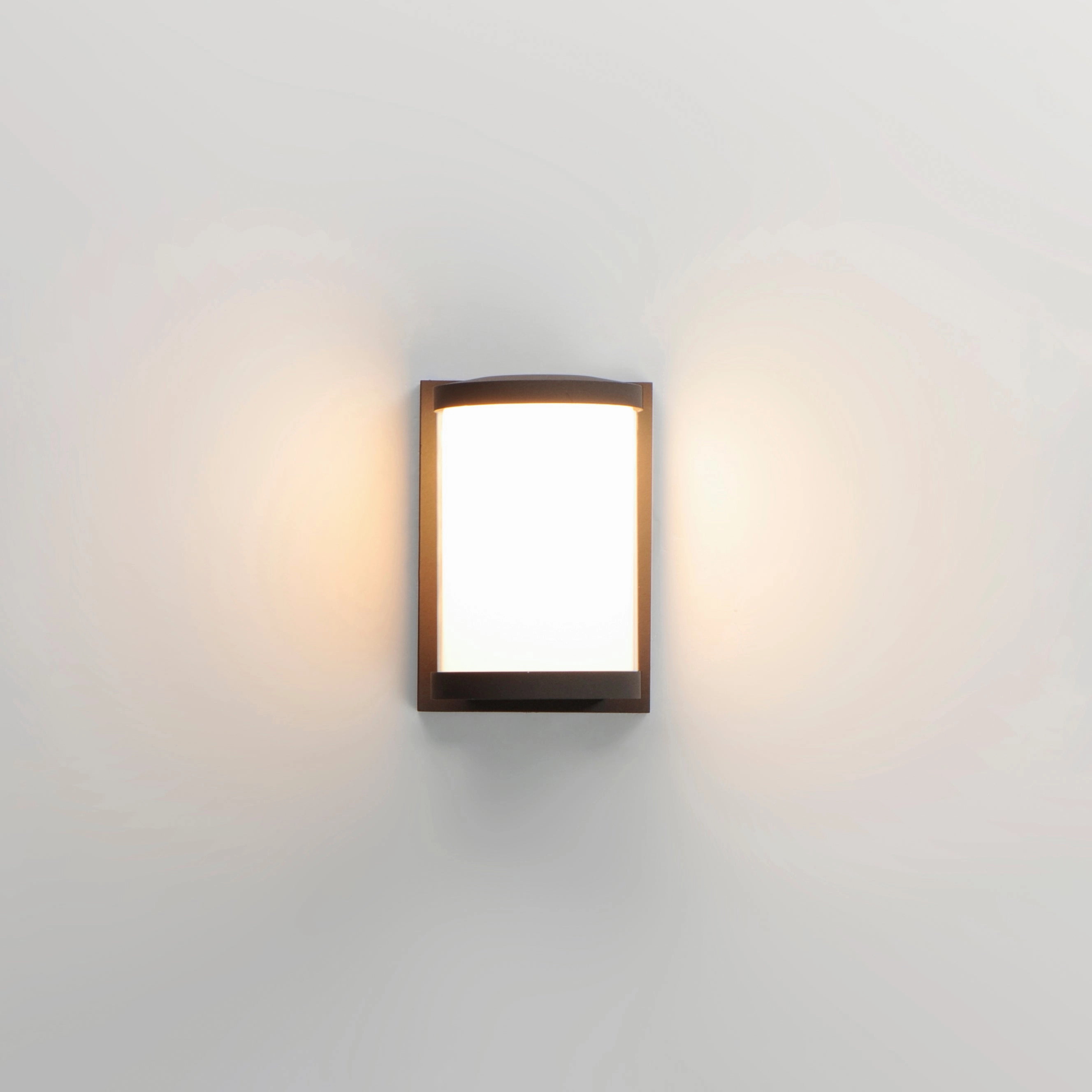 Barrel LED Outdoor Wall Sconce Black