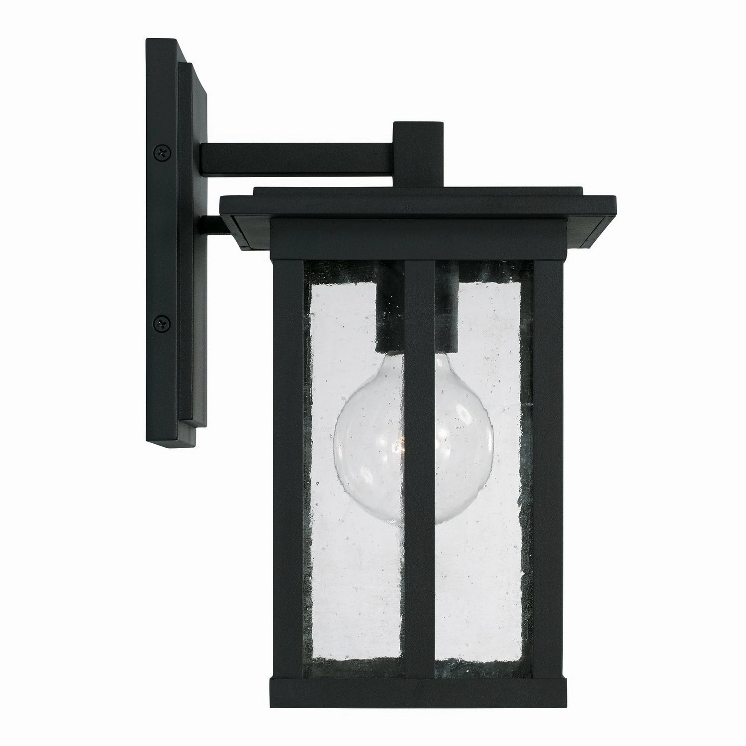 Barrett One Light Outdoor Wall Lantern Black