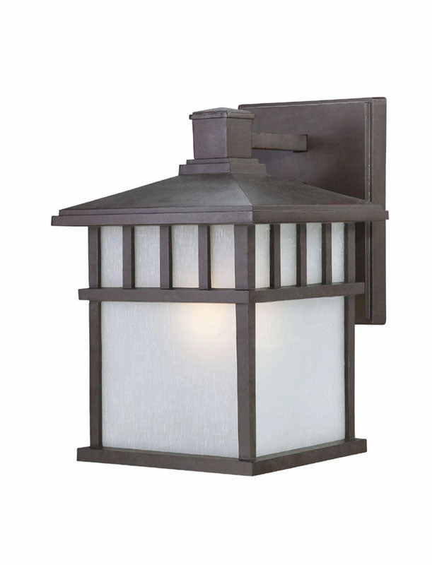 Barton One Light Wall Sconce Olde World IronOutdoor wall sconces with motion sensor