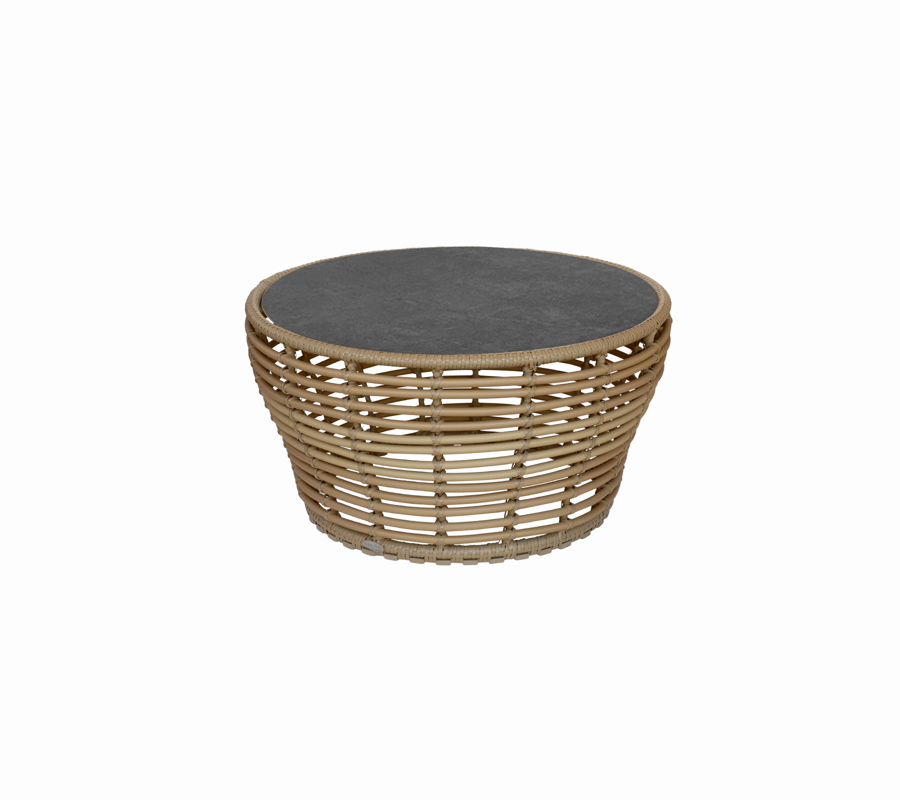 Basket coffee table, medium