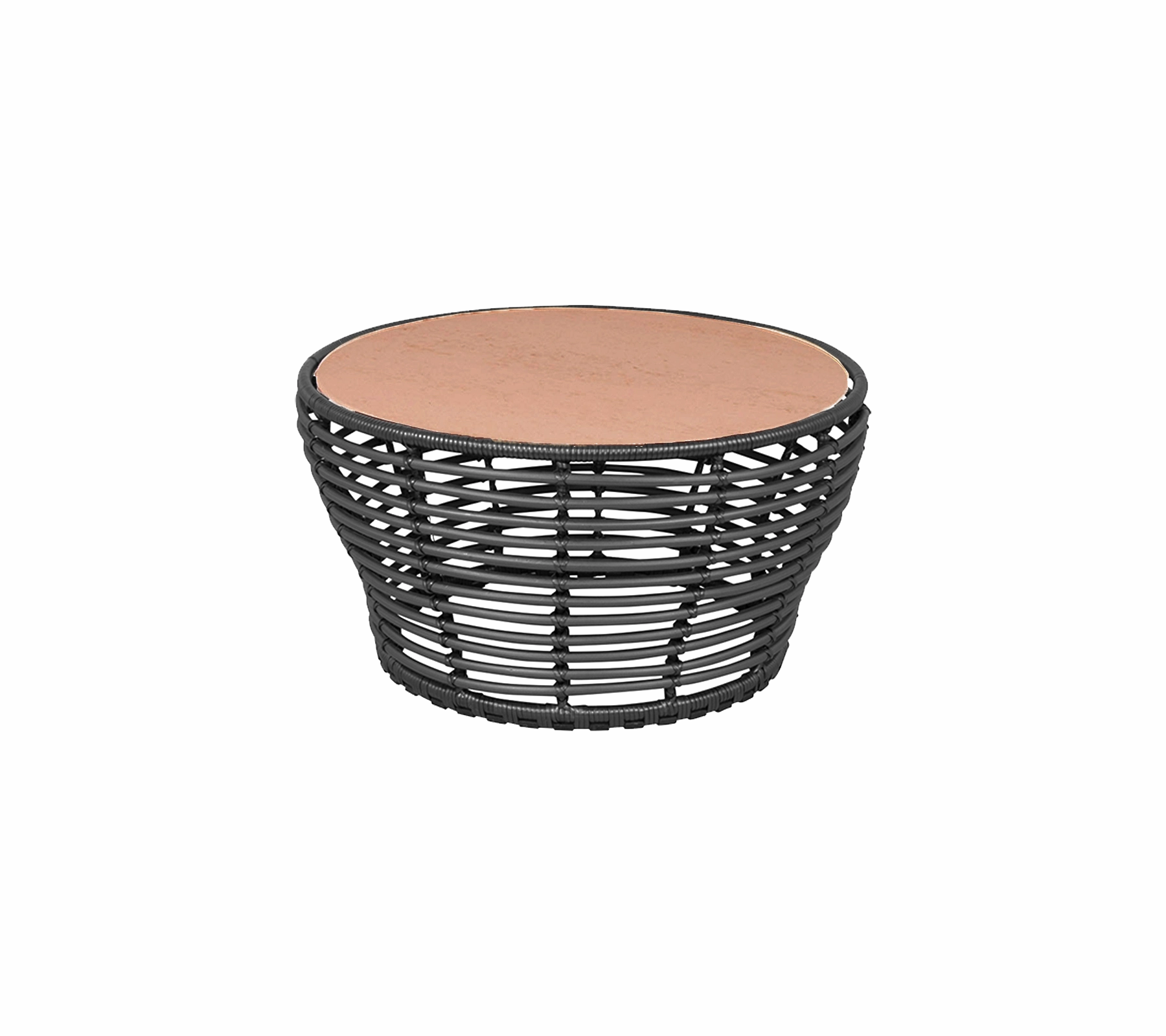 Basket coffee table, medium