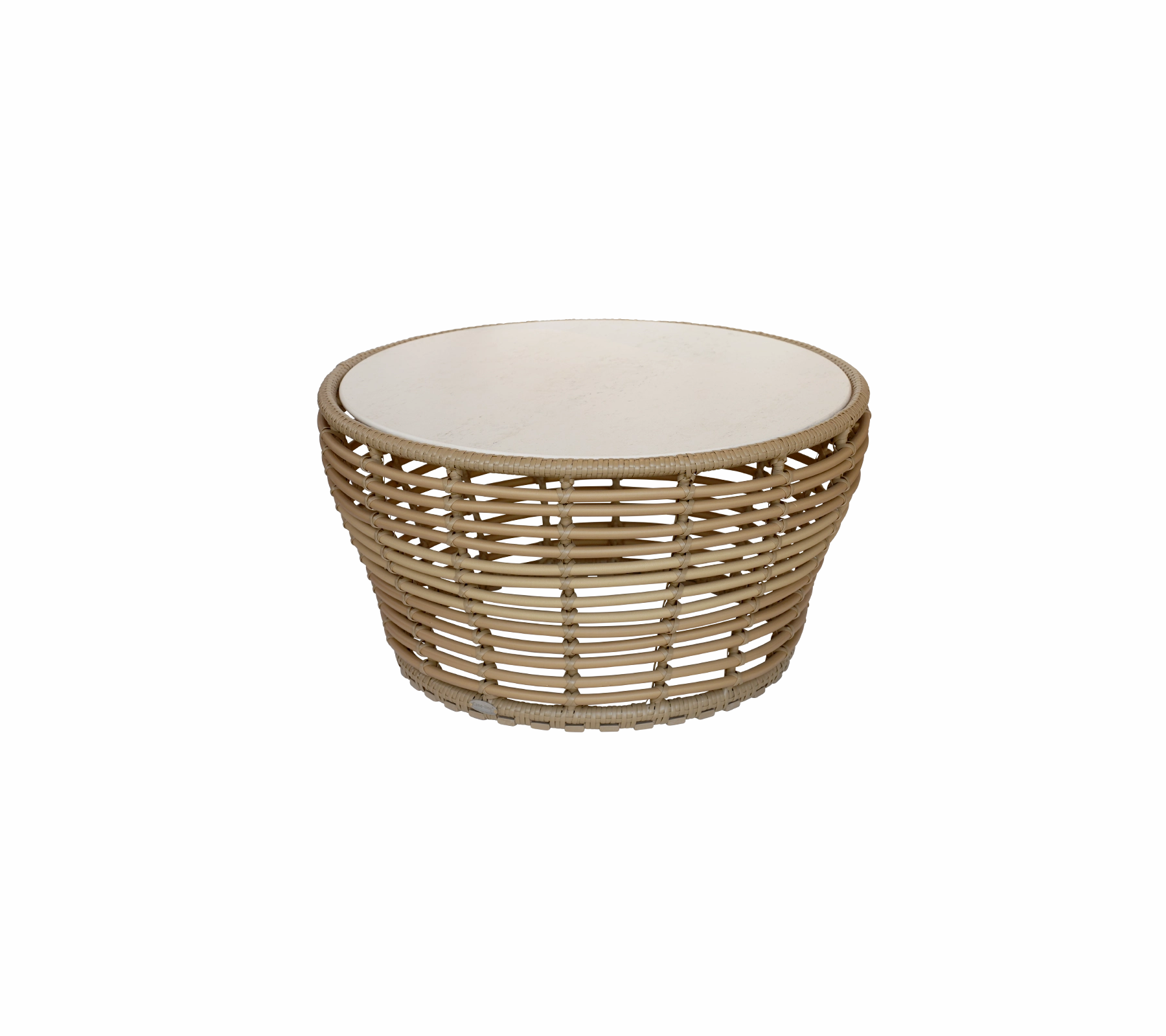 Basket coffee table, medium