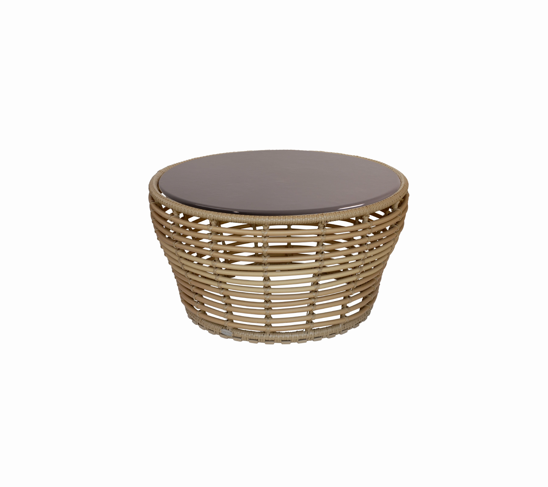 Basket coffee table, medium