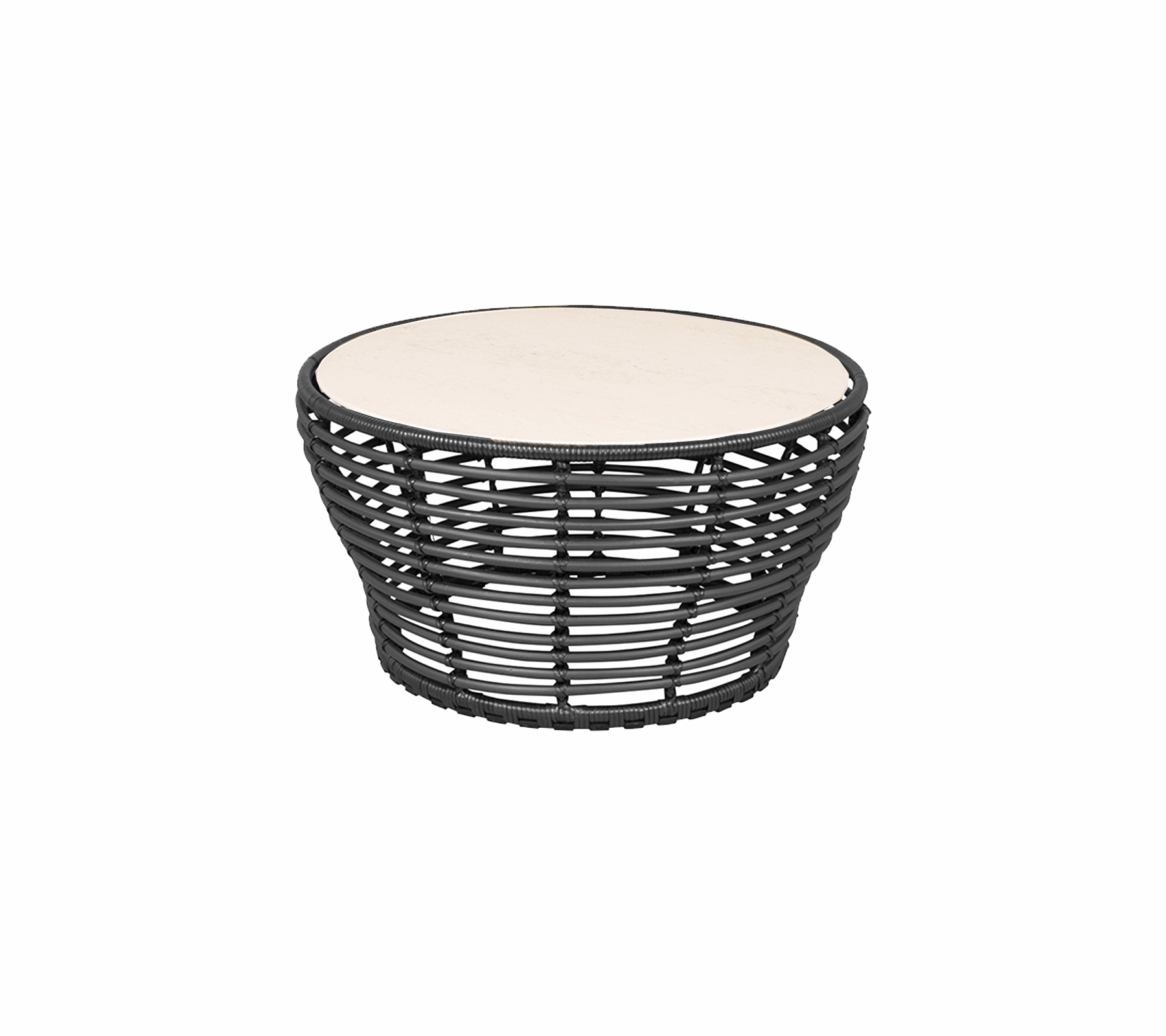 Basket coffee table, medium