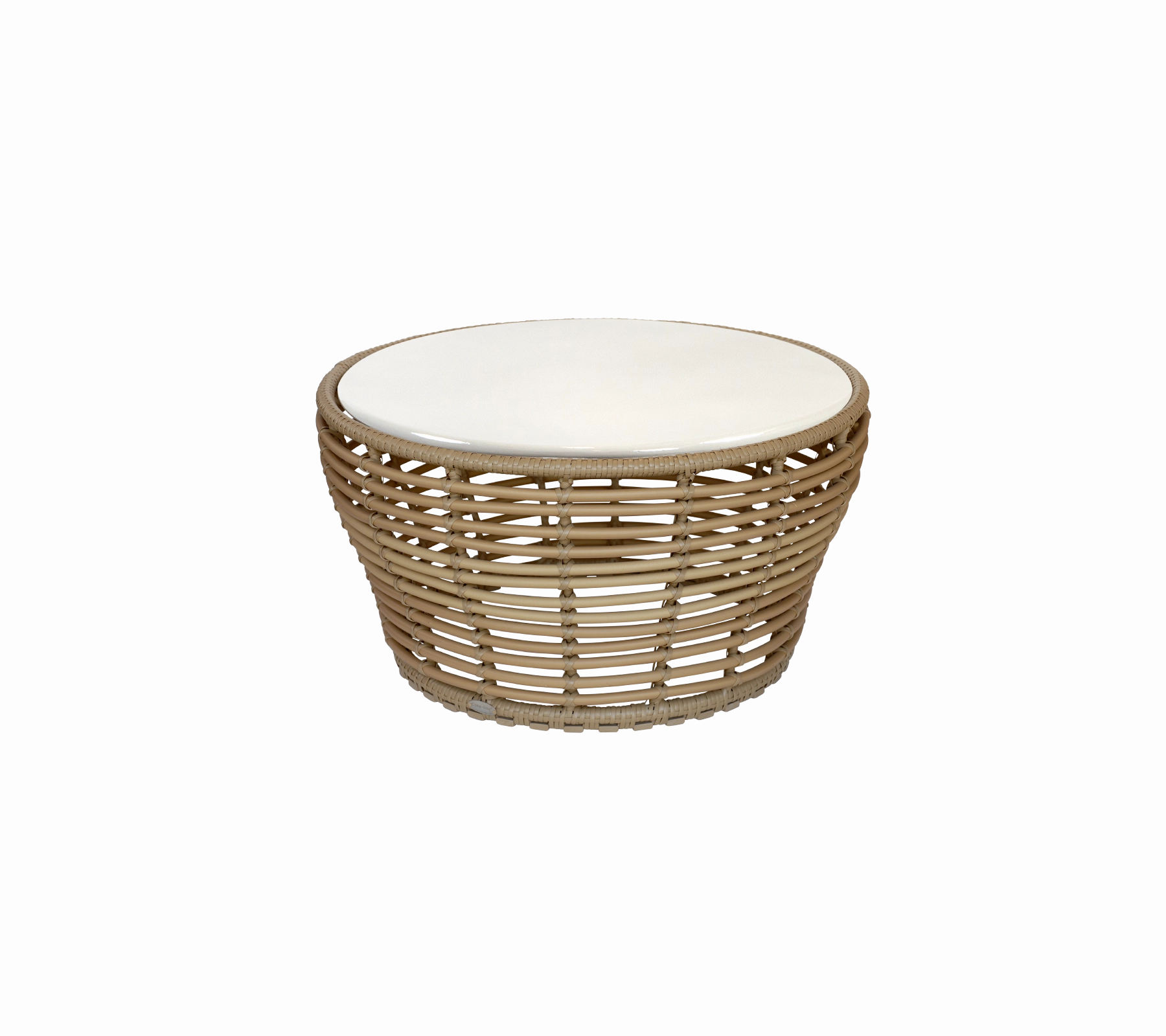 Basket coffee table, medium