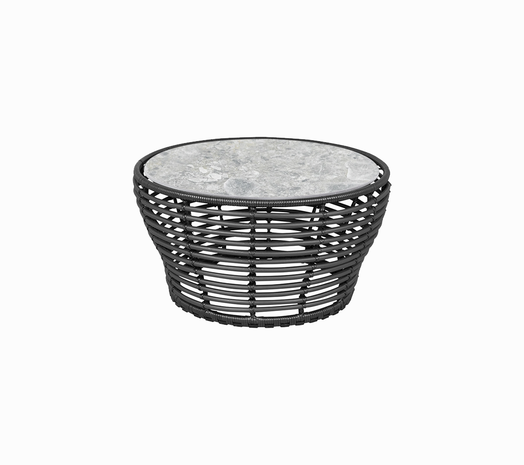 Basket coffee table, medium