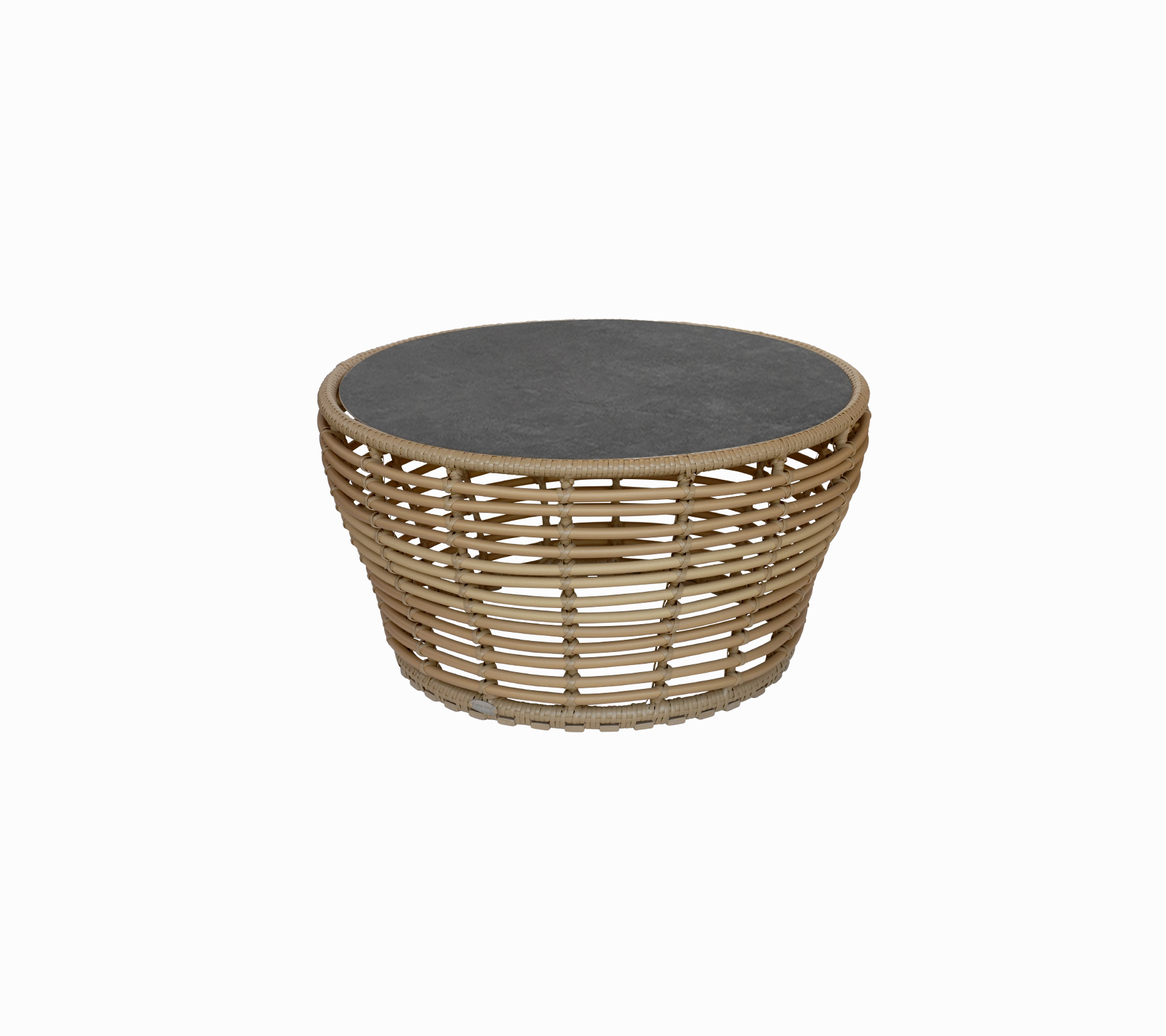 Basket coffee table, medium
