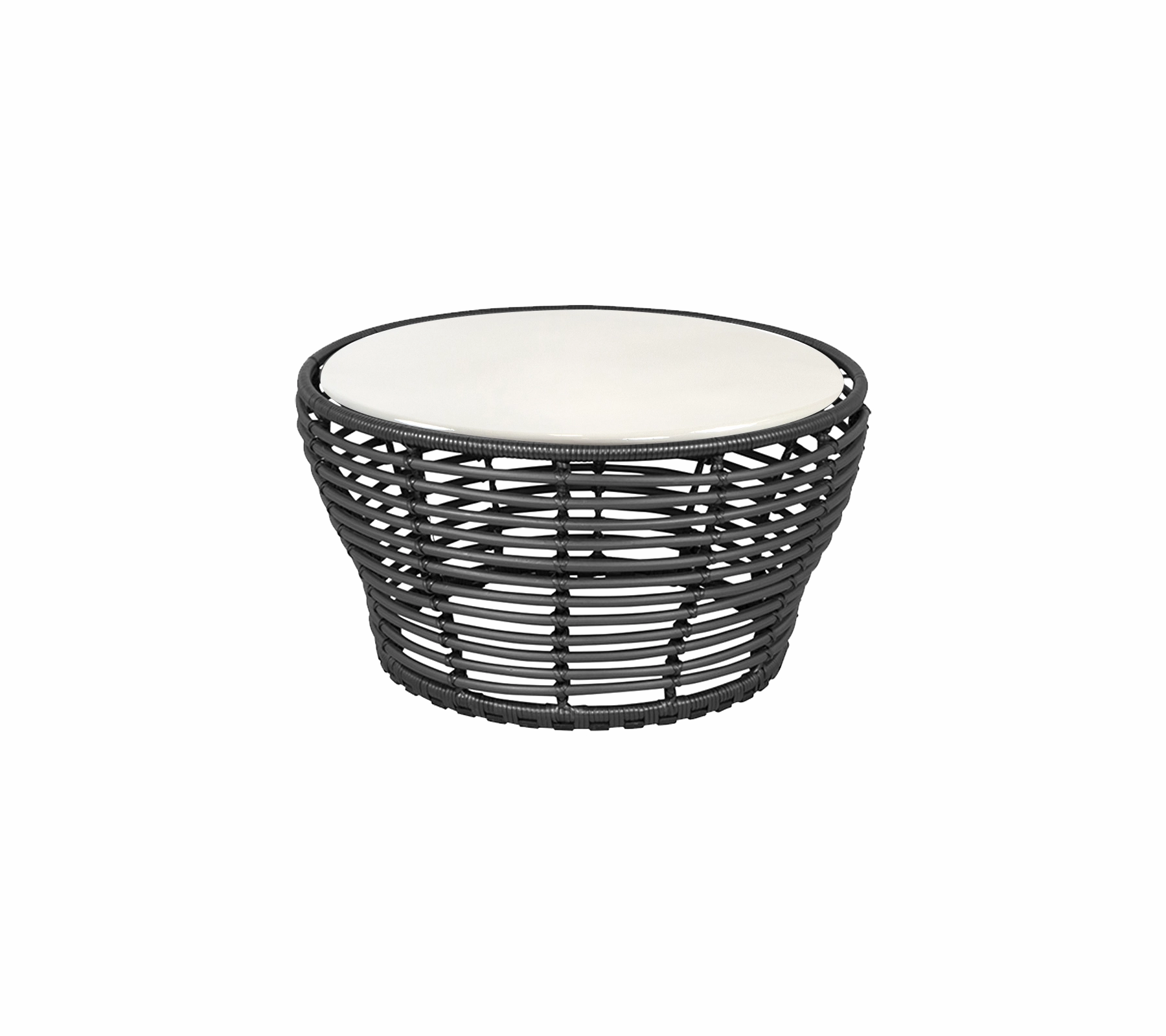 Basket coffee table, medium