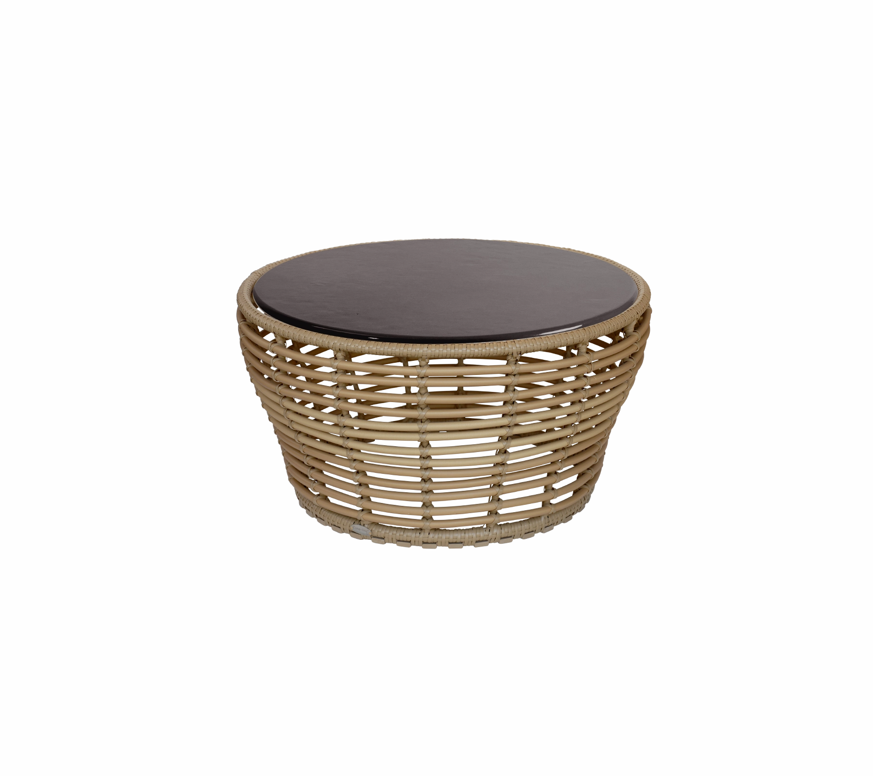 Basket coffee table, medium