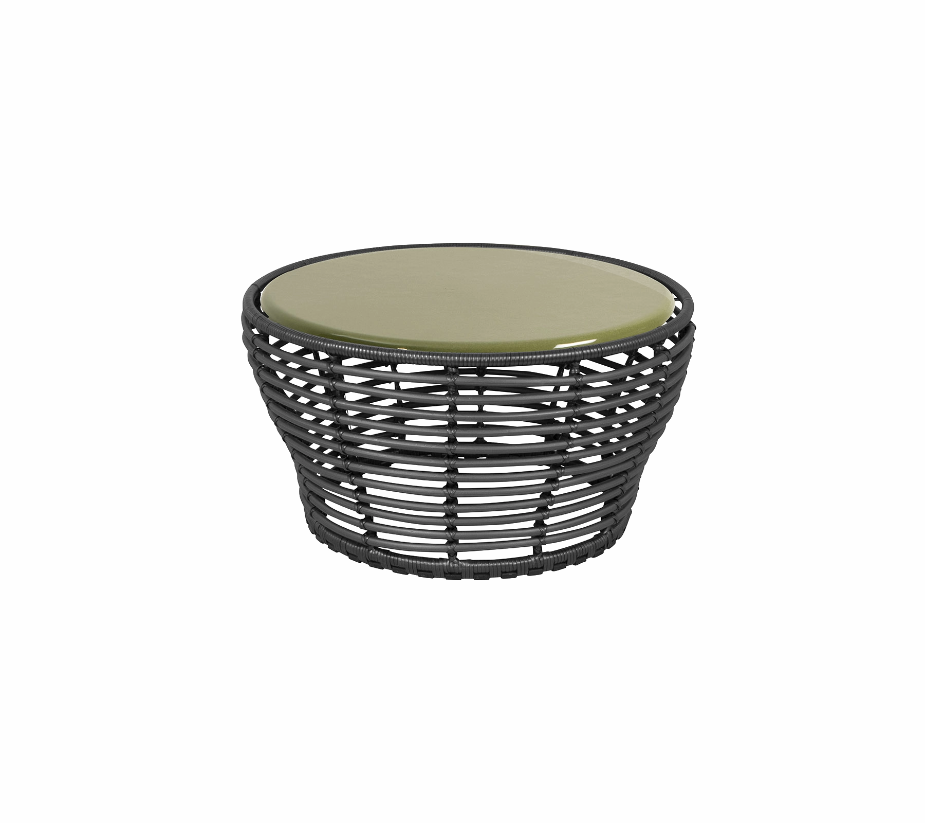 Basket coffee table, medium