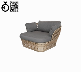 Basket lounge chairoutdoor lounge chair for relaxing