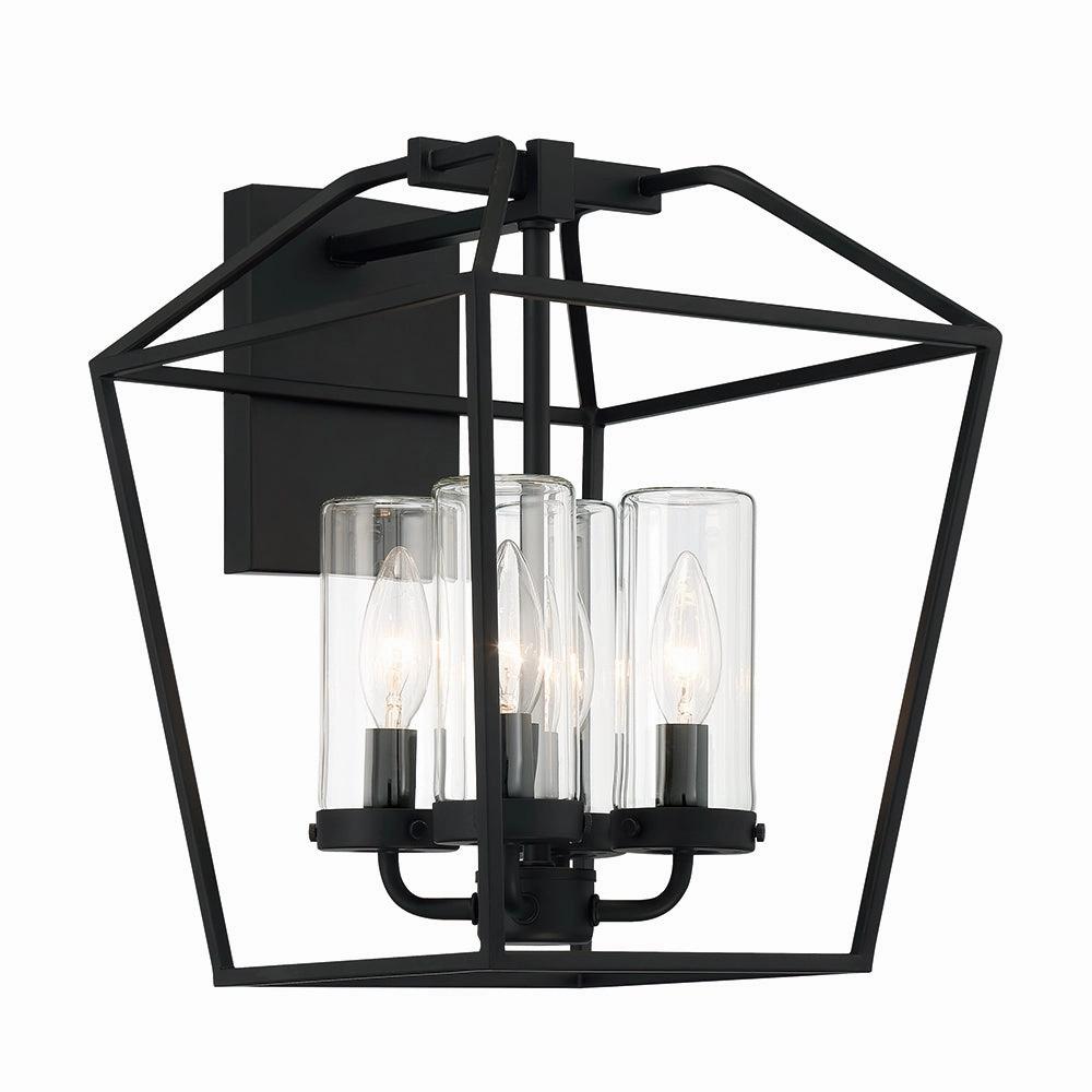 Bastille 4 Light 14" Outdoor Wall LightWeatherproof outdoor lighting