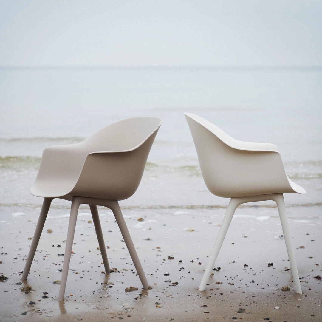 Bat Dining Chair - Plastic Base - Outdoor