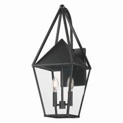 Bavaria 2-Light Large Outdoor Wall SconceWeatherproof outdoor lighting