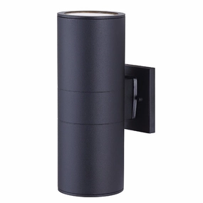 Baylyn Two Light Outdoor Lantern BlackOutdoor wall sconces with motion sensor