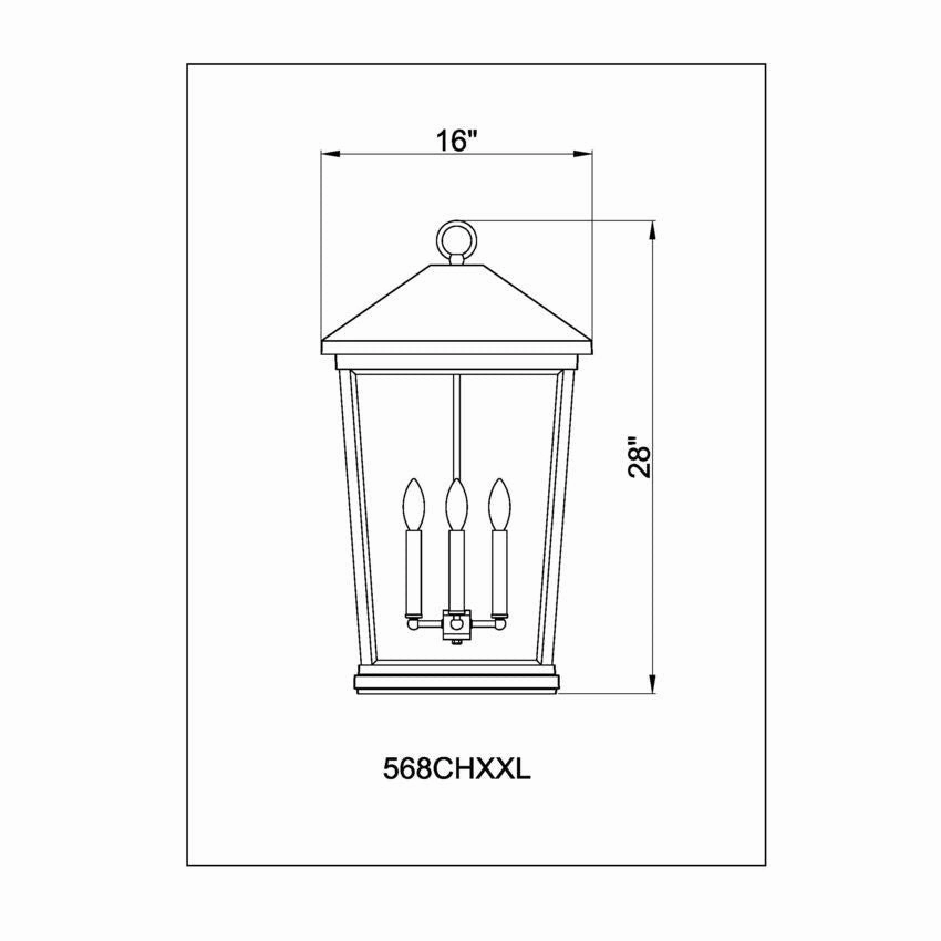 Beacon 4-Light Outdoor Pendant
