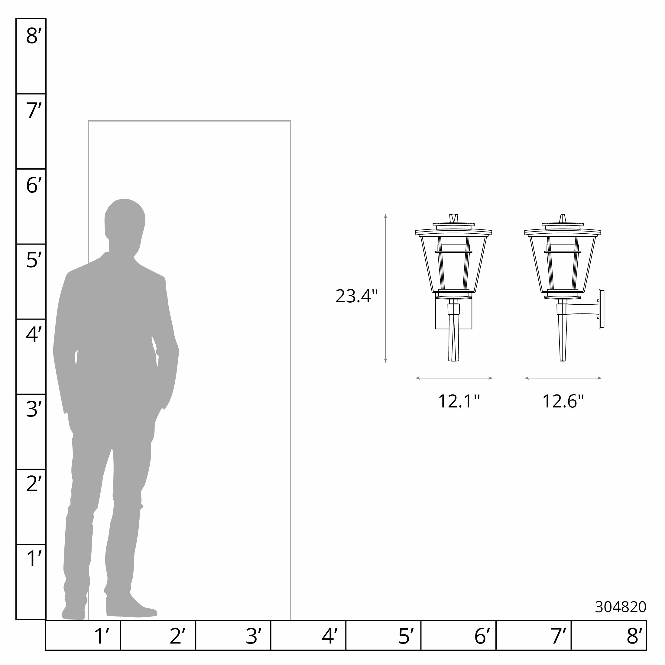 Beacon Hall Large Outdoor SconceWeatherproof outdoor lighting