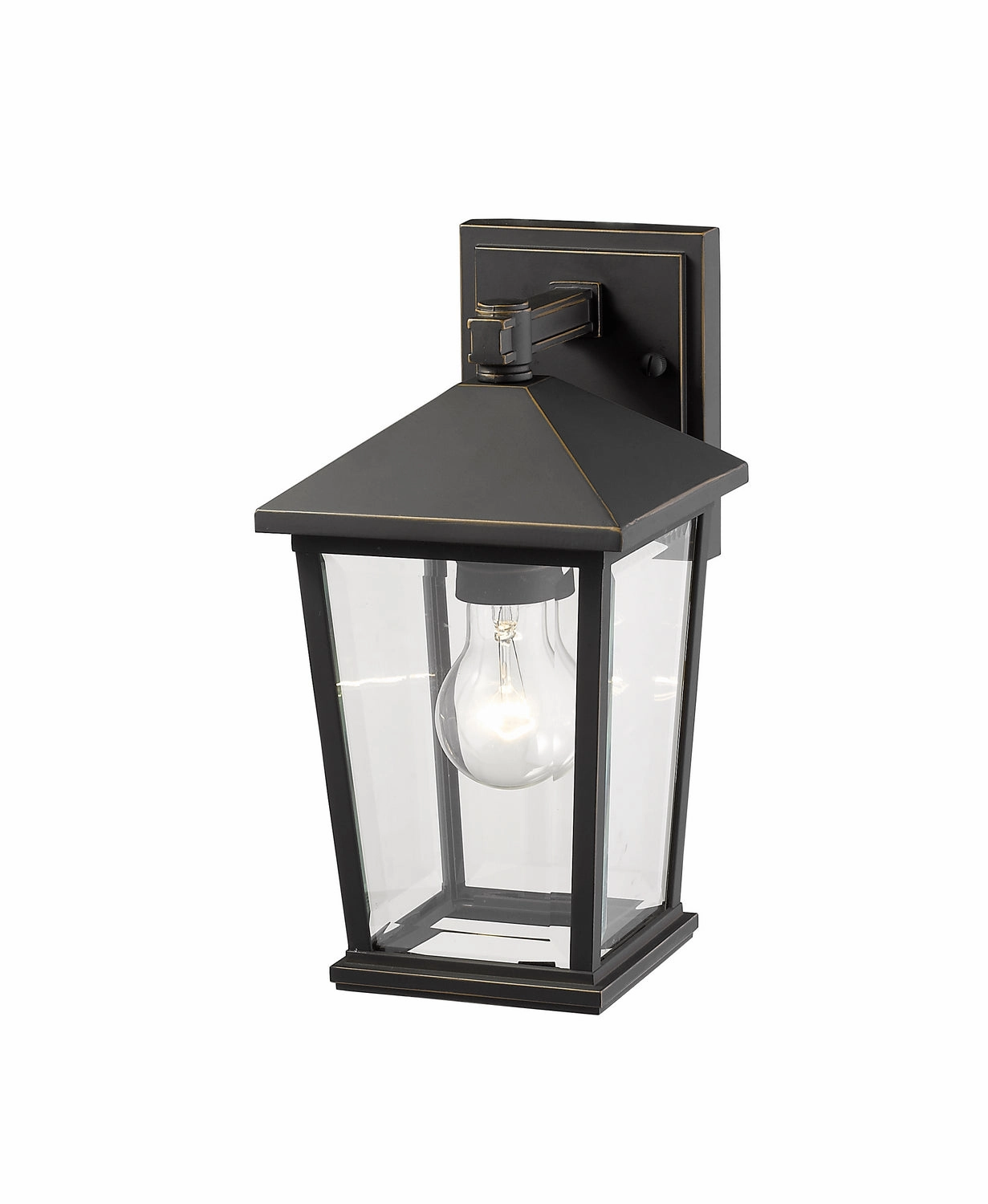 Beacon One Light Outdoor Wall Light Oil Rubbed Bronze