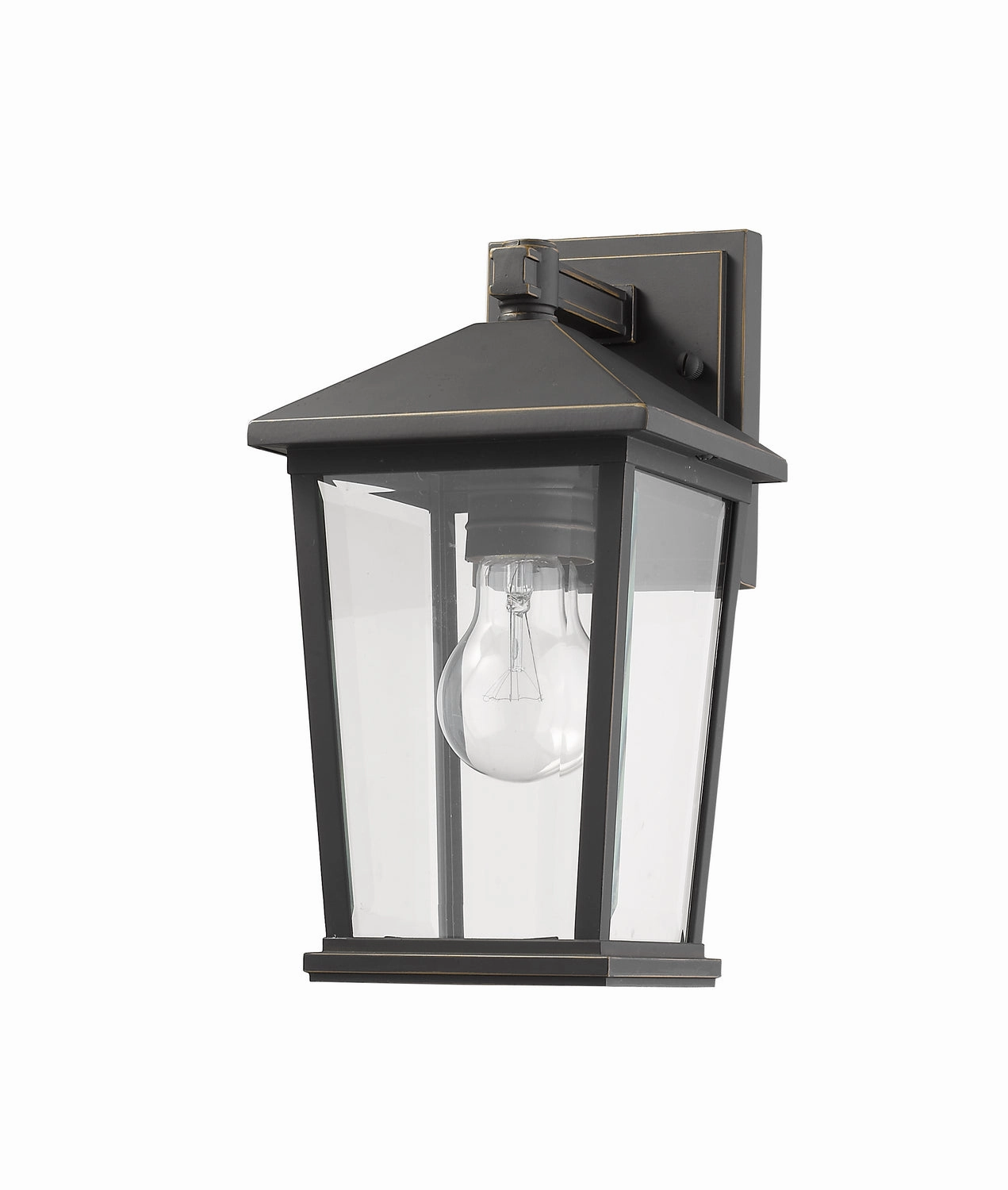 Beacon One Light Outdoor Wall Light Oil Rubbed Bronze